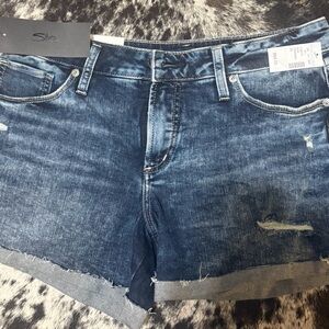 Silver Jeans Indigo Suki Shorts